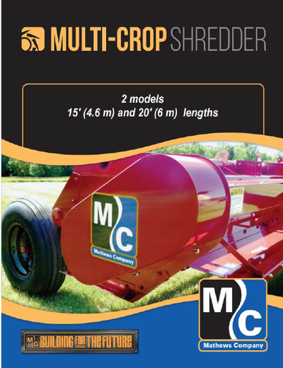 Download the Multi-Crop Shredder Brochure